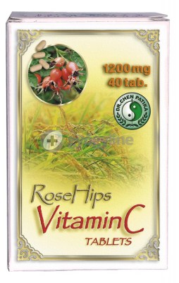 Dr. Chen natúr C-vitamin tabletta csipkebogyó kivonattal 1200 mg 40 db